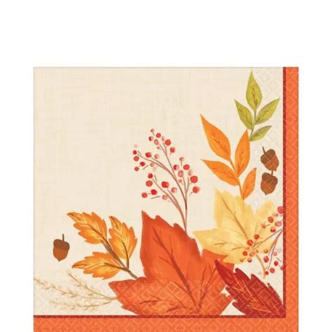 autumn paper dinner napkins|Autumn Paper Dinner Napkins .